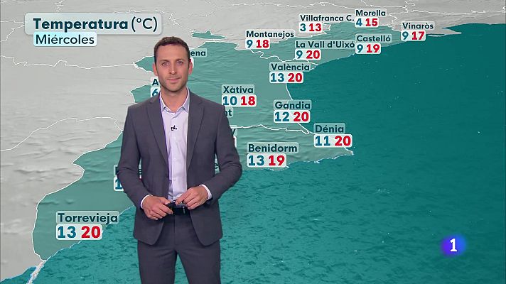 L'informatiu - Comunitat Valenciana - El tiempo en la Comunitat Valenciana - 11/03/2025