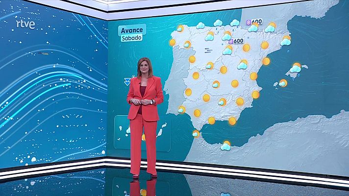 El tiempo - Máximas aumentan en la vertiente atlántica, litorales mediterráneos y Baleares, descensos en el Cantábrico