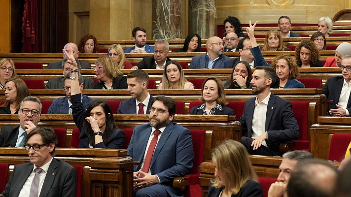 Sessió de control del Parlament al Govern