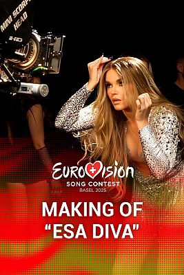 Making of del videoclip "ESA DIVA" de Melody
