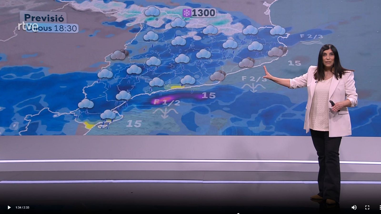 El Temps a Catalunya amb Sònia Papell (13/03/2025) | RTVE Catalunya - El temps | Veure