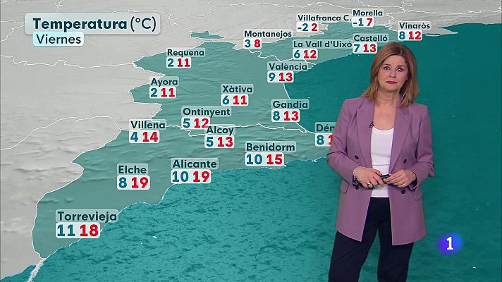 L'informatiu - Comunitat Valenciana - El tiempo en la Comunitat Valenciana - 13/03/2025