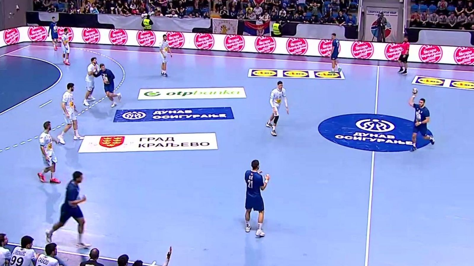 Balonmano - Clasificación Campeonato de Europa Masculino. 3ª jornada: Serbia - España - ver ahora