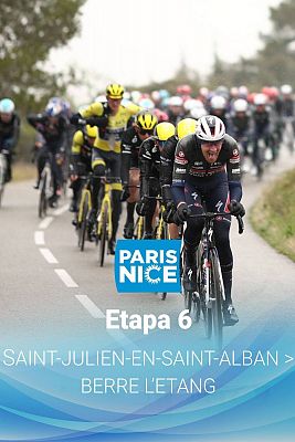 París - Niza. 6ª Etapa: Saint Julien en Saint Alban - Berre l’Etang