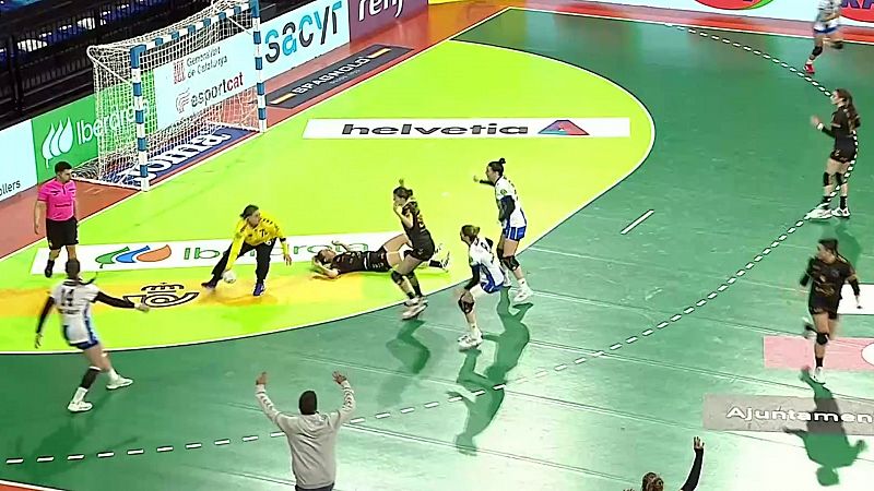 Balonmano - Copa de la Reina. 2 semifinal: KH-7 Granollers - Replasa Beti-Onak - ver ahora