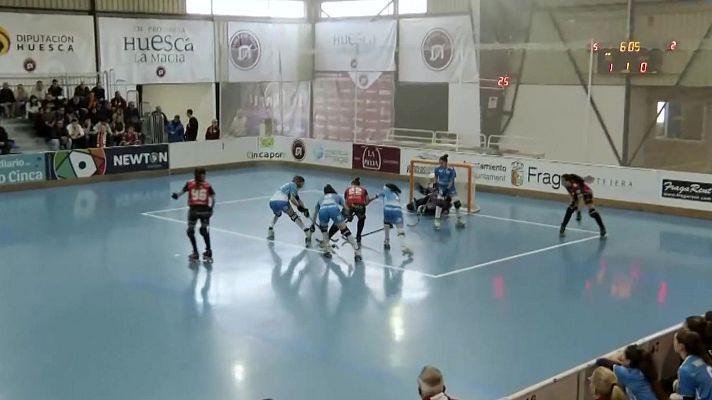 Hockey sobre patines - OK Liga Iberdrola. 18ª jornada: CP Esneca Fraga – Telecable Hockey Club