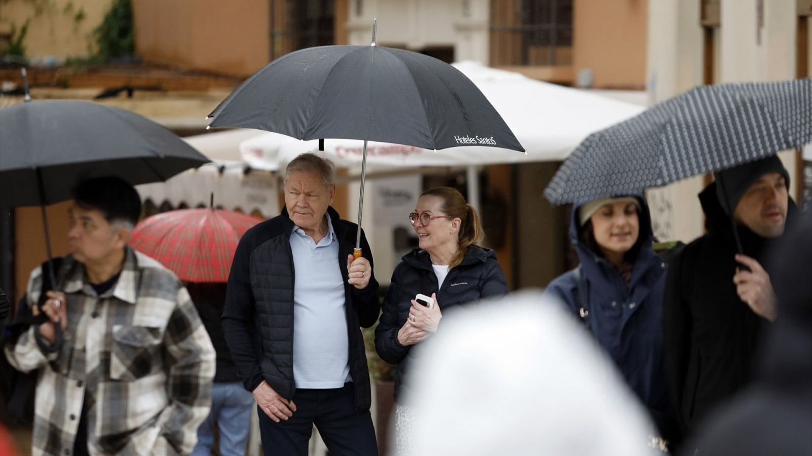 Aviso naranja por lluvia en Málaga este lunes