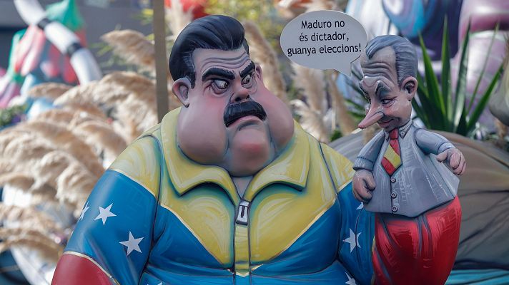 Telediario 2 - La sátira política, protagonista en las Fallas