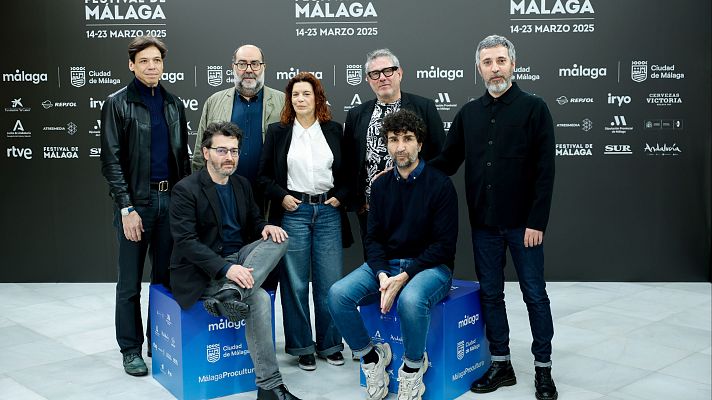 Telediario 2 - Morais y Longoria presentan sus nuevas obras en el Festival de Cine de Málaga