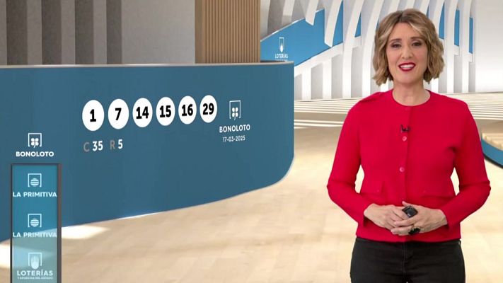 Loterías - Sorteo de la Bonoloto y Primitiva del 17/03/2025