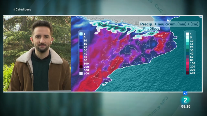 El temps - Nou canvi de temps i de borrasca en borrasca amb més pluja i neu