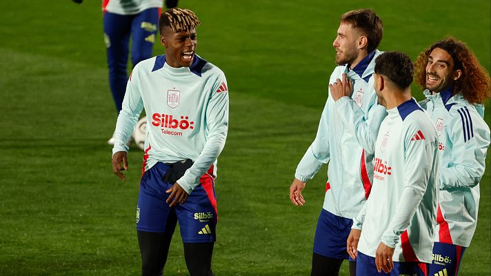 Los Deportes de La1 - La selección echa a andar con buen ambiente para enfrentarse a Países Bajos