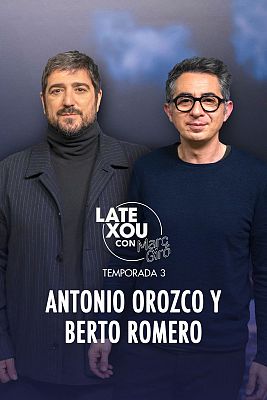 Antonio Orozco, Berto Romero y Candela Pea