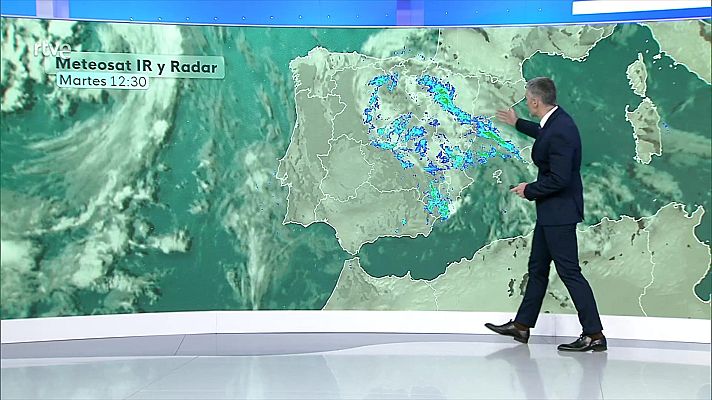 El tiempo - Chubascos muy fuertes y acompañados de tormenta en litorales mediterráneos