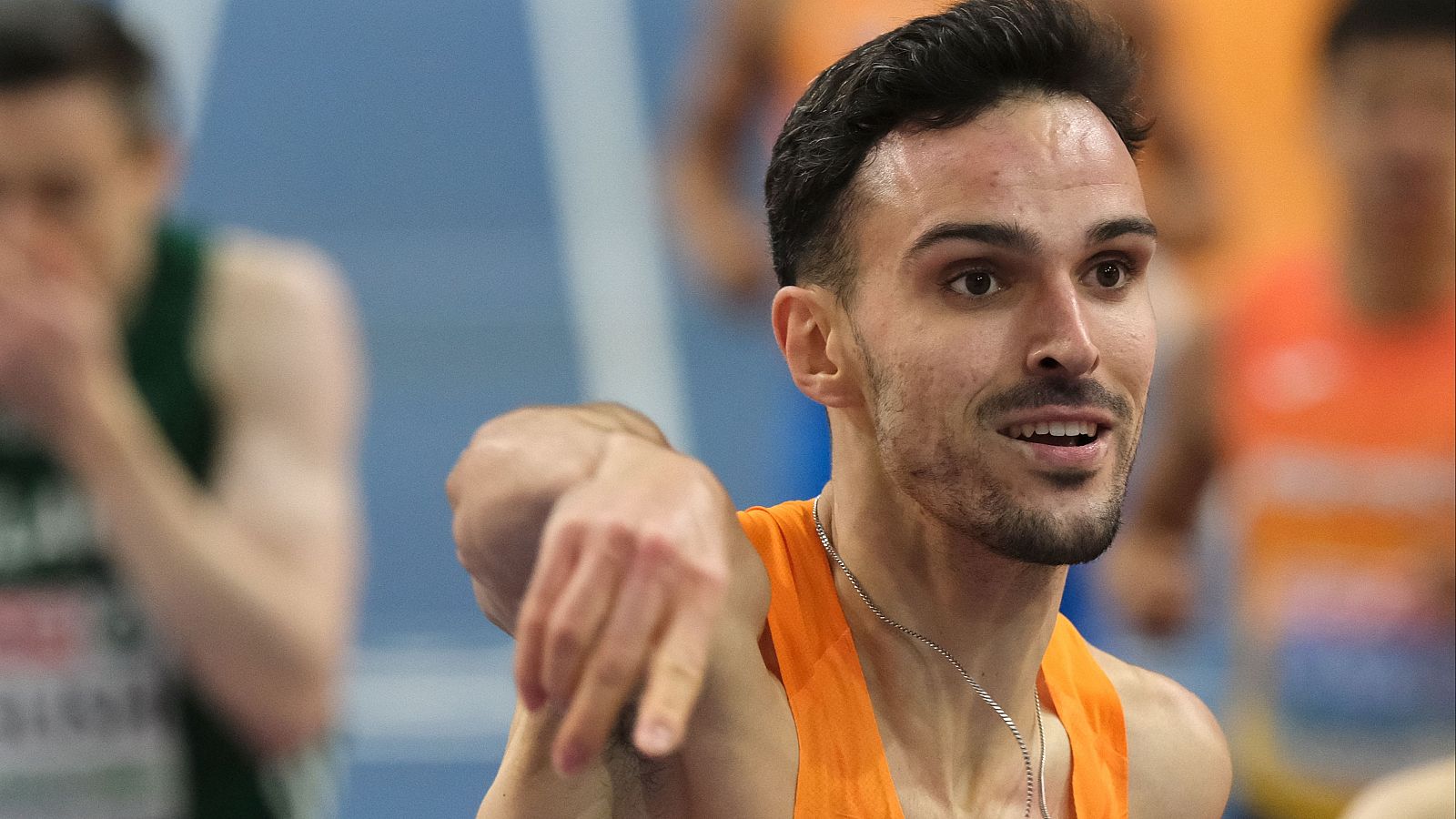 Samuel Chapple, a RTVE: "En la final de 800 m del Europeo no era de los más rápidos"