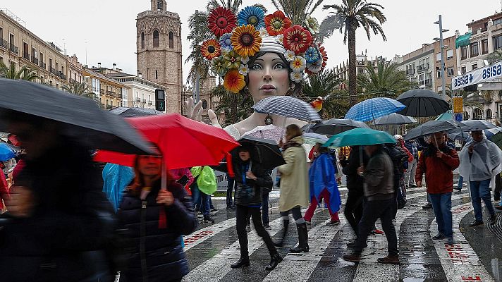 El tiempo - Aviso amarillo en siete comunidades por viento y lluvia