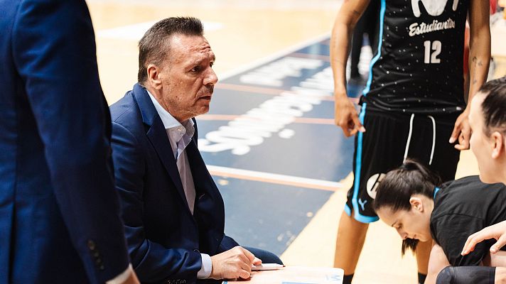 Baloncesto en RTVE - Nacho Martínez, entrenador de Movistar Estudiantes: "He aprendido de los mejores"