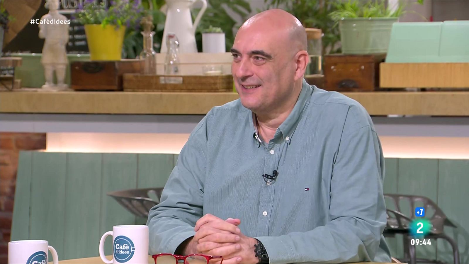 Xavier Bosch presenta la novel·la 'Diagonal Manhattan' - Cafè d'idees | Veure