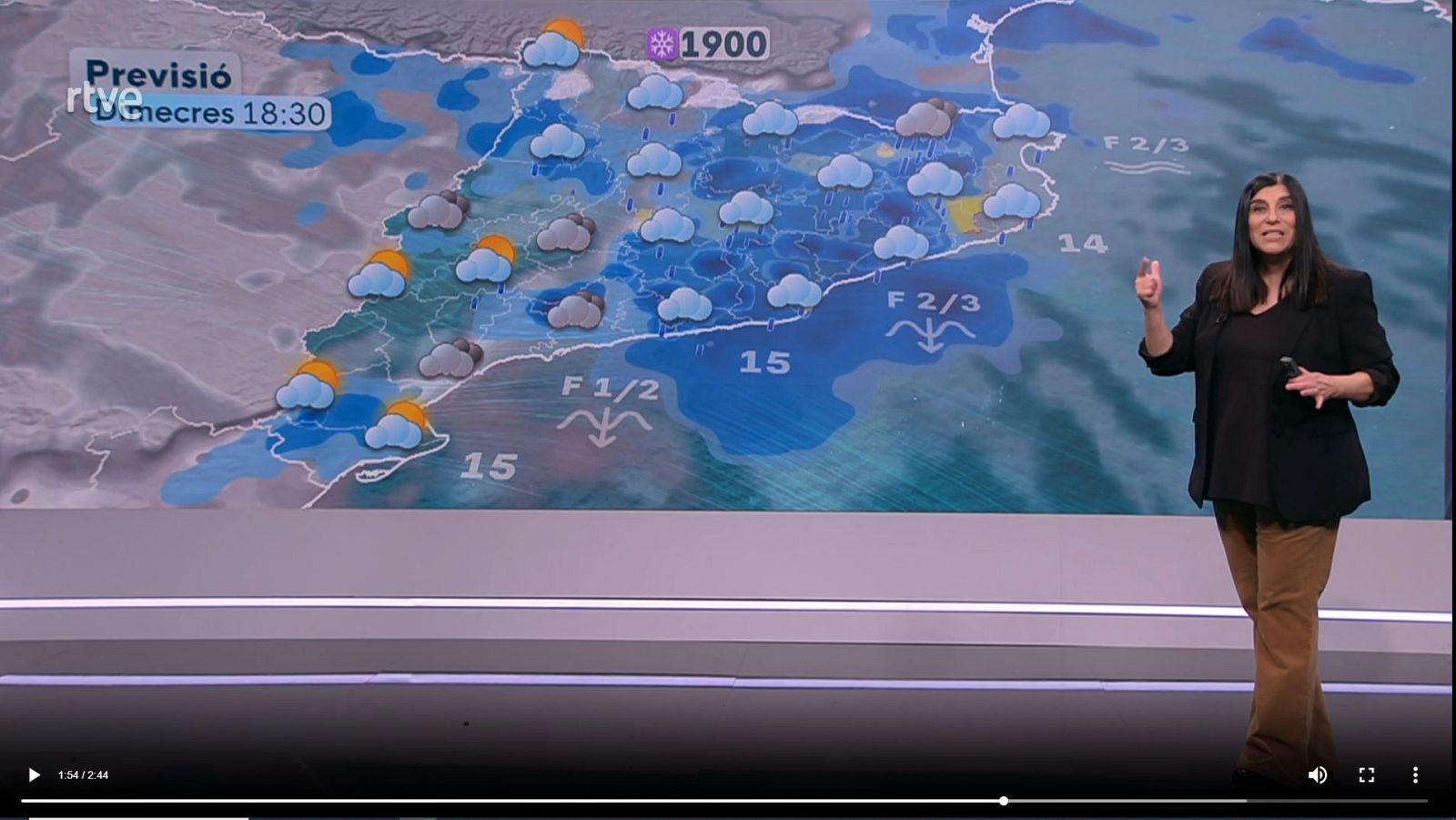 El Temps a Catalunya amb Sònia Papell (19/03/2025) | RTVE Catalunya - El temps | Veure