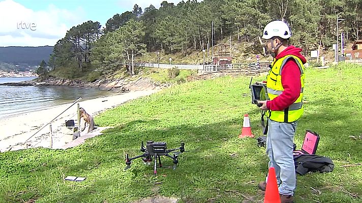 Aquí hay trabajo - A vista de dron