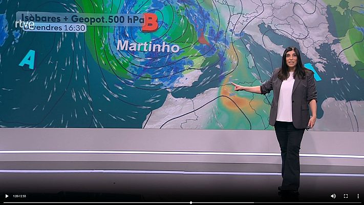 La primavera comença amb la Borrasca Martinho