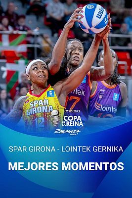 Baloncesto en RTVE - Spar Girona vence en un encarnizado duelo a Lointek Gernika y se convierte en el primer semifinalista de la Copa de la Reina de baloncesto