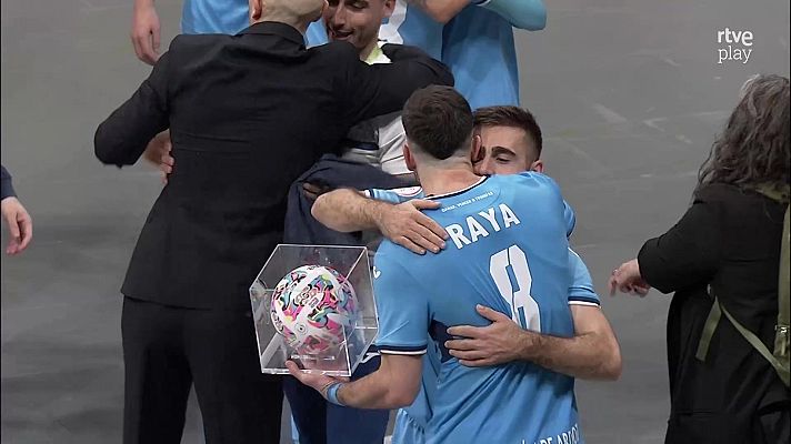 Fútbol Sala - Movistar Inter gana ante Jaén Paraíso Interior a once segundos del final