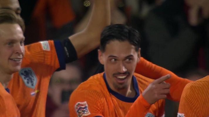 UEFA Nations League - UEFA Nations League: Países Bajos 2-1 España: Tijjani Reijnders adelanta a los neerlandeses