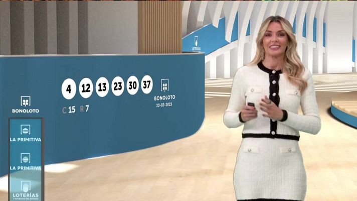 Loterías - Sorteo de la Bonoloto y Euromillones del 20/03/2025