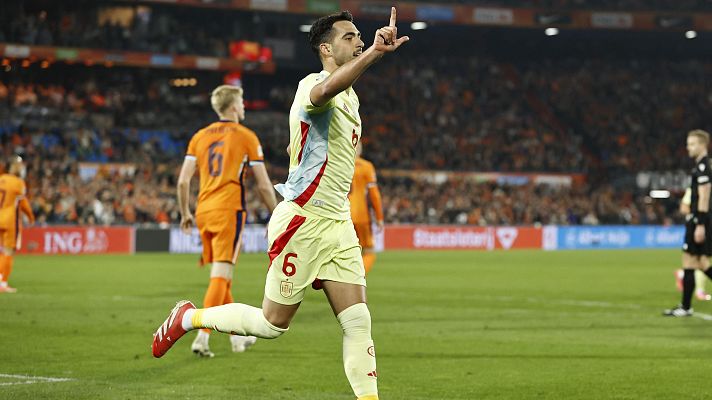 UEFA Nations League: Países Bajos 2-2 España: Mikel Merino logra el gol del empate en el descuento
