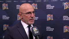 Luis de la Fuente: "Tenemos que recuperar sensaciones, que después de tres meses sin estar juntos cuesta"