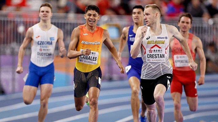 Atletismo - Josué Canales pasa a la final de 800 metros en el Mundial de atletismo en pista cubierta
