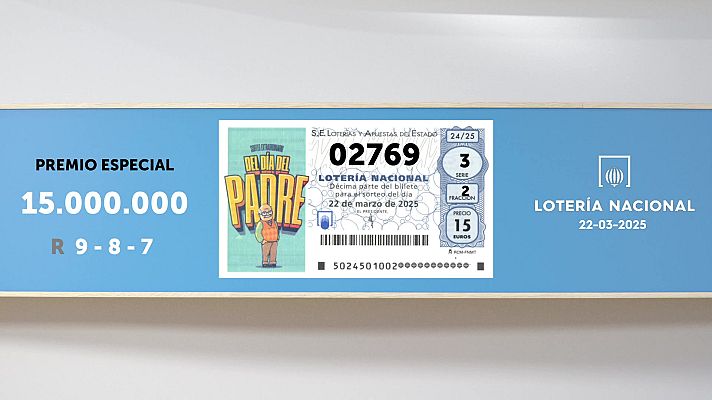 SELAE - Sorteo de la Lotería Nacional del 22/03/2025