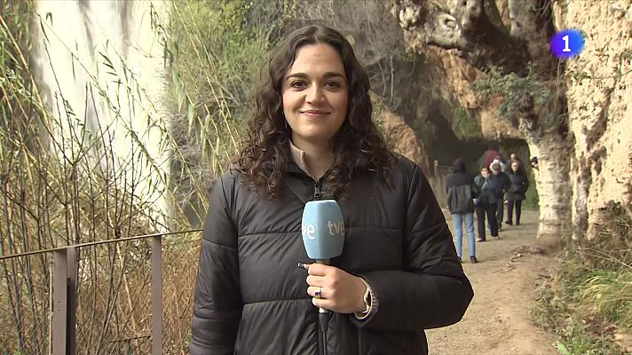 L'Informatiu - El salt d'aigua de Sant Miquel del Fai s'omple de curiosos