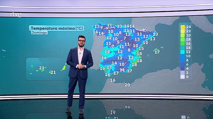 Vientos muy fuertes en litorales de Galicia, cantábrico y mediterráneo