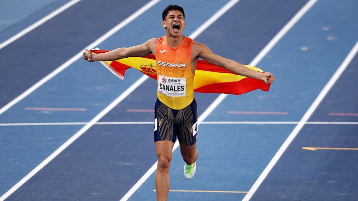 Atletismo - Josué Canales se lleva el bronce en unos 800m rapidísimos