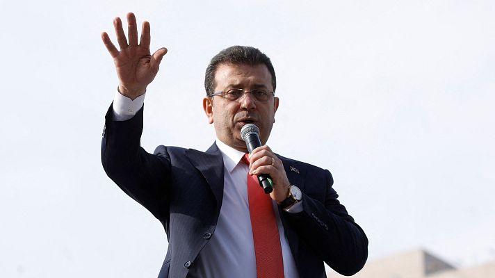 Telediario Fin de Semana - Un tribunal dicta prisión preventiva para el alcalde de Estambul