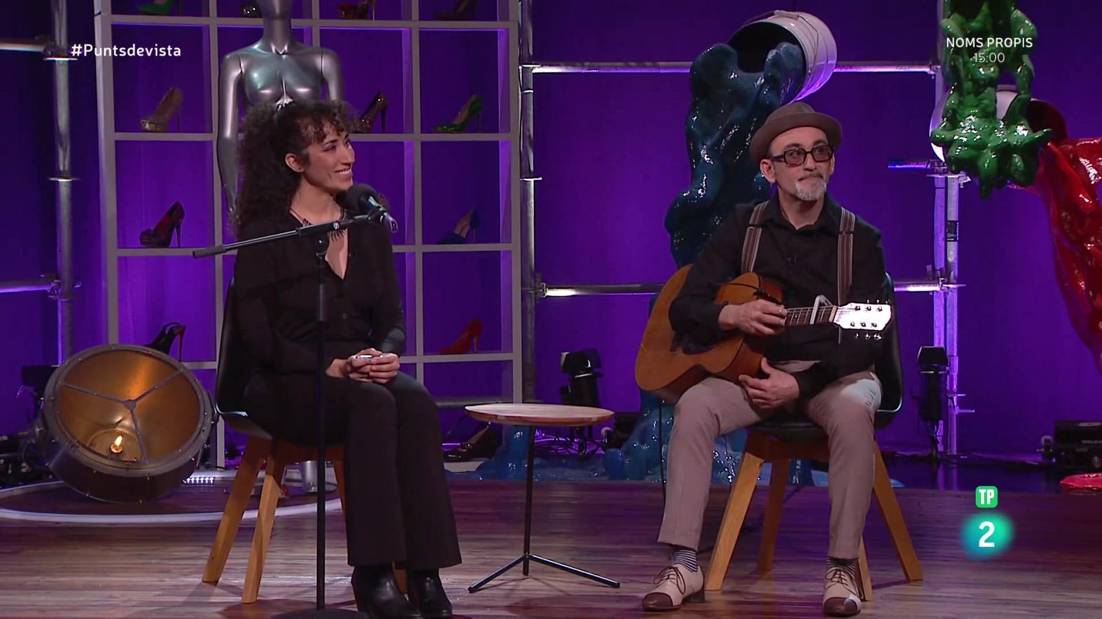 Entrevista i actuació de Sweet Marta & Johnny Bigstone - Punts de Vista - Punts de vista | Veure