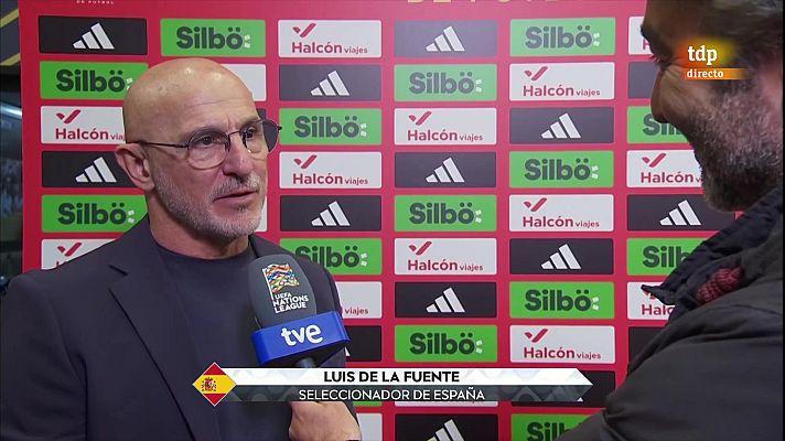 UEFA Nations League - Luis de la Fuente: ""Hoy hemos estado a un nivel reconocible y recuperamos las sensaciones de la Eurocopa"