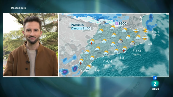 El temps - Darrer dia de xàfecs i tempestes. Vénen dies de sol i bonança als migdies