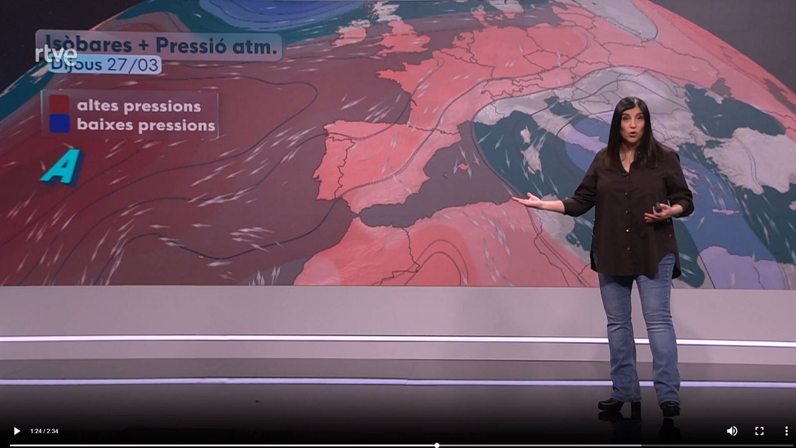El Temps a Catalunya amb Sònia Papell (25/03/2025) | RTVE Catalunya - El temps | Veure