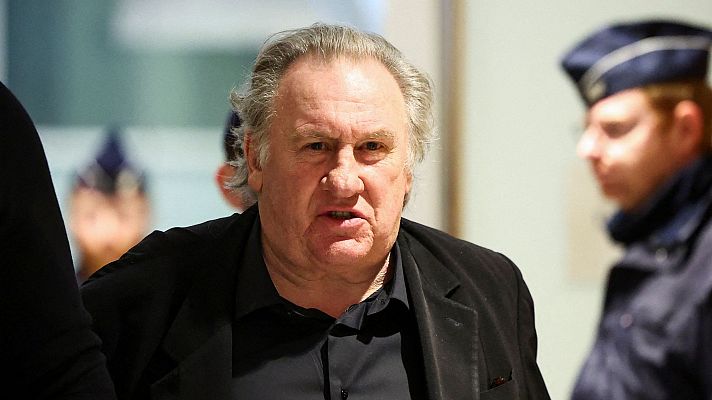 Telediario 1 - El actor Gérard Depardieu niega las acusaciones de abuso sexual ante el juez