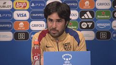 Pere Romeu, antes del Barça - Wolfsburgo: "La gente salió tocada tras perder con el Madrid, pero hay que levantarse"
