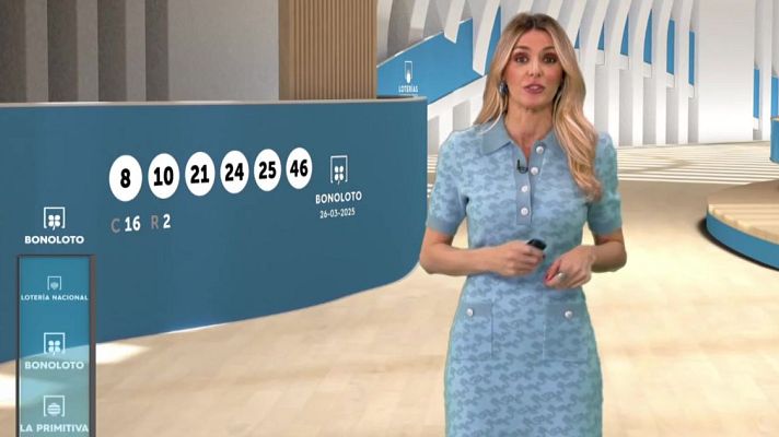 Loterías - Sorteo de la Bonoloto del 26/03/25
