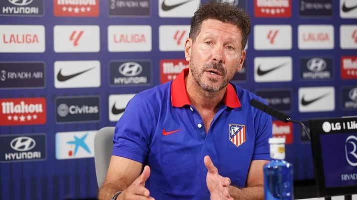 "Estamos de vuelta", dice Simeone tras reconocer estar "jodido"