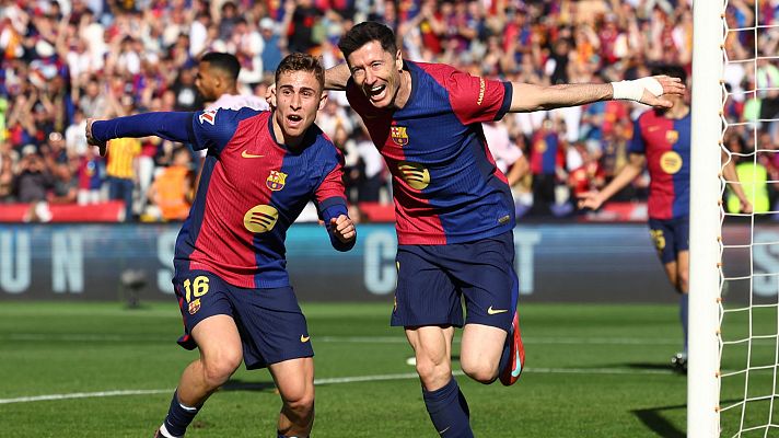 Resúmenes de LaLiga - FC Barcelona - Girona FC: resumen del partido de la 29ª jornada de Liga | Primera