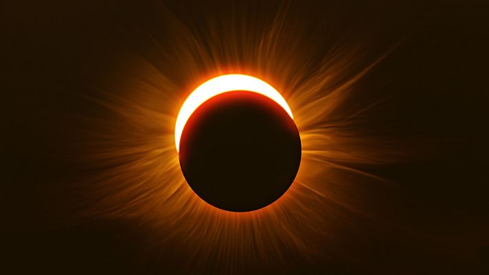 Telediario 1 - España se prepara para el eclipse solar del 29 de marzo