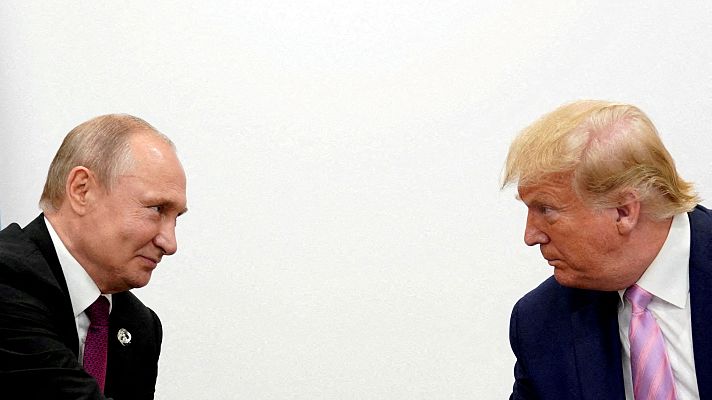 Telediario Fin de Semana - Trump se "enfada" con Putin por proponer un gobierno "temporal" en Ucrania