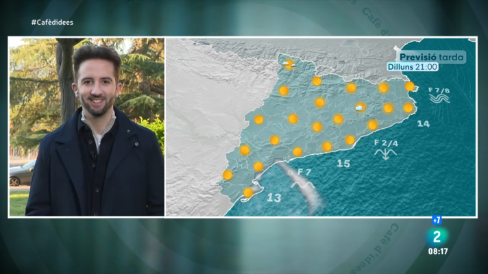 El temps - Dilluns radiant i càlid al migdia, però l'abril començarà amb ruixats i fresca