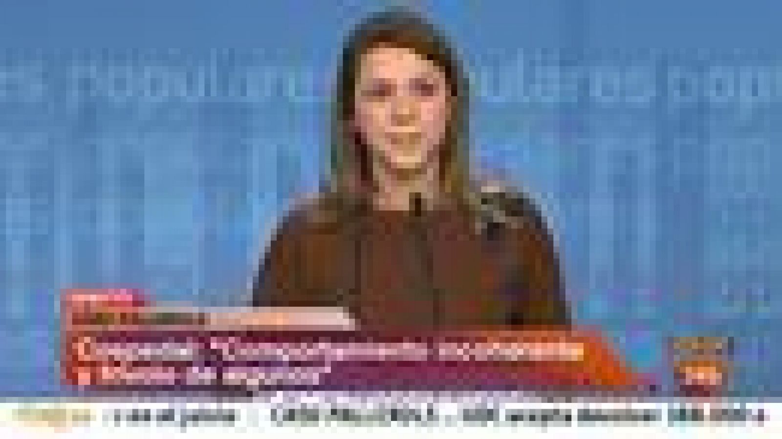 Cospedal dice que cobra su sueldo como presidenta de Castilla-La Mancha "y punto" - Informativo 24h | Ver